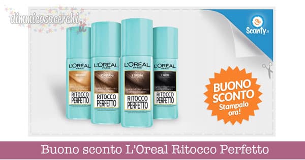 L'oreal Ritocco Perfetto buono sconto