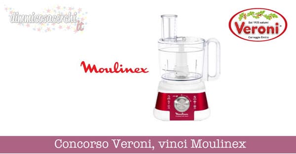 Vinci robot da cucina Moulinex con Veroni