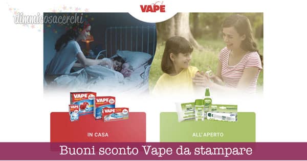 Buoni sconto Vape da stampare