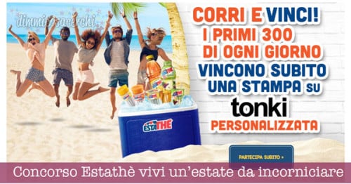 Concorso Estathè vivi un’estate da incorniciare