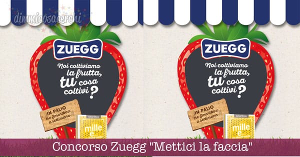 Concorso Zuegg "Mettici la faccia"