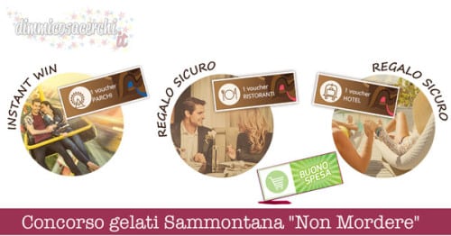 Concorso gelati Sammontana "Non Mordere"