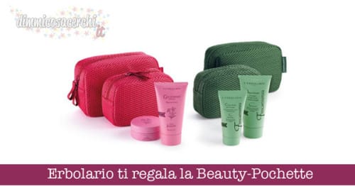 Erbolario ti regala la Beauty-Pochette