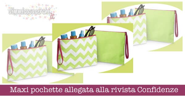 Maxi pochette allegata alla rivista Confidenze