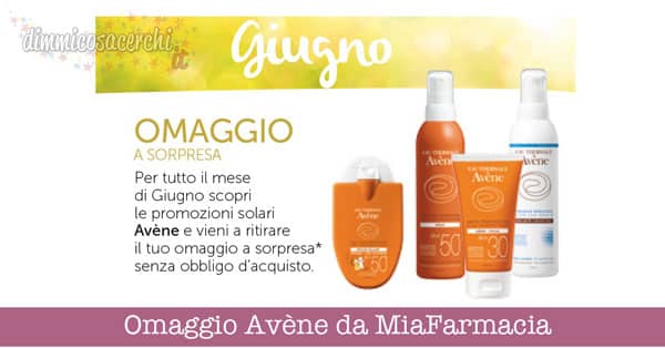 Omaggio Avène da MiaFarmacia