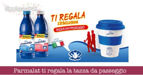 Parmalat ti regala la tazza da passeggio