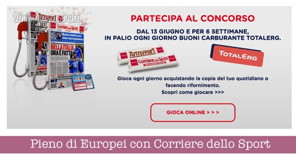 Pieno di Europei con Corriere dello Sport e Tutto Sport