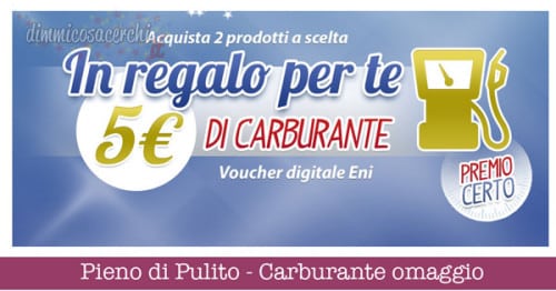 Pieno di Pulito - Carburante omaggio