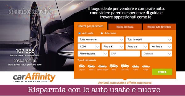 Risparmia con le auto usate e nuove