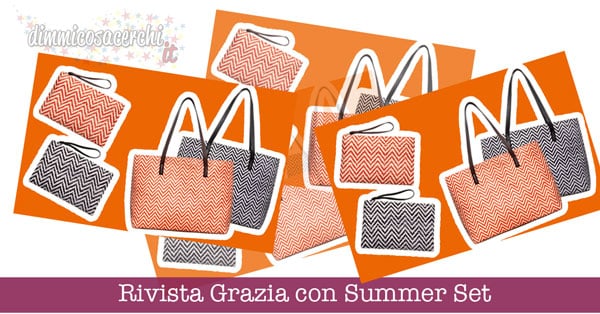 Rivista Grazia con Summer Set