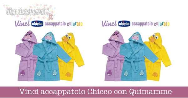 Vinci accappatoio Chicco con Quimamme