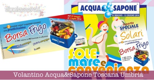 Volantino Acqua&Sapone Toscana Umbria