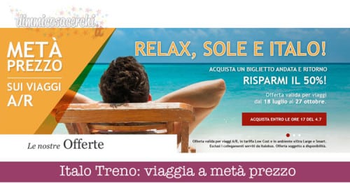 promozione italo treno