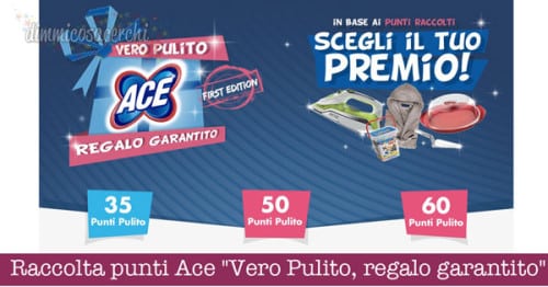 raccolta punti ace detersivo