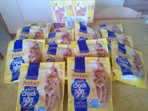 friskies fornitura gatto