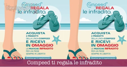 Compeed ti regala le infradito