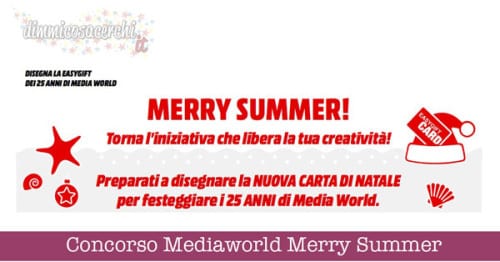 Concorso Mediaworld Merry Summer, vinci buoni spesa
