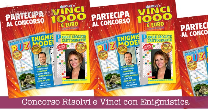 Concorso Risolvi e Vinci con Enigmistica