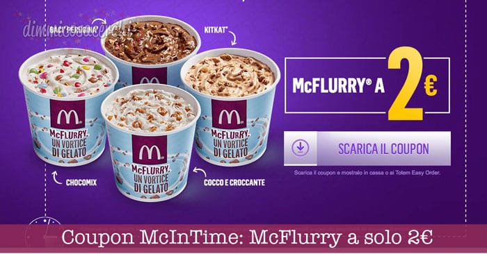 Coupon McInTime