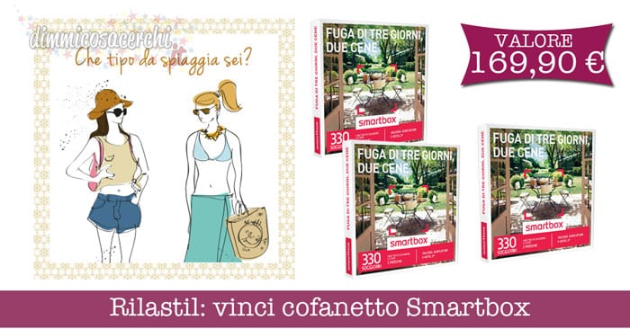 Rilastil: vinci cofanetto Smartbox