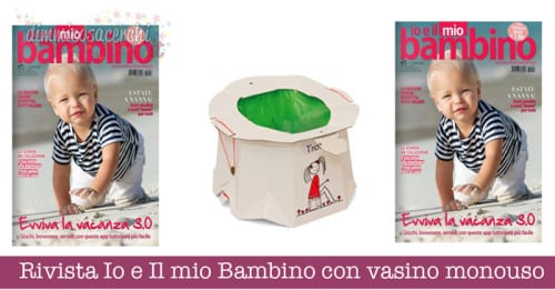 Rivista Io e Il mio Bambino con vasino monouso