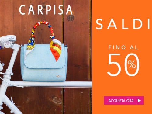 Saldi estivi Carpisa: sconti fino al 50%