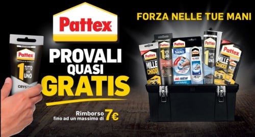 Provali quasi GRATIS Pattex