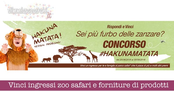 Vinci ingressi zoo safari e forniture di prodotti