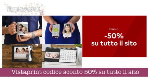 Vistaprint codice sconto