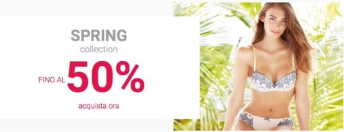 Yamamay saldi online: risparmia fino al 50%