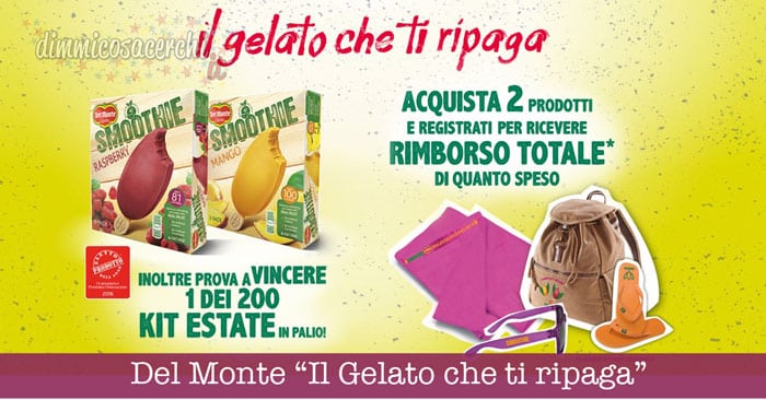 Del Monte “Il Gelato che ti ripaga”