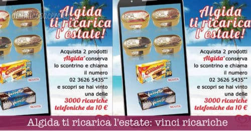 Algida ti ricarica l'estate