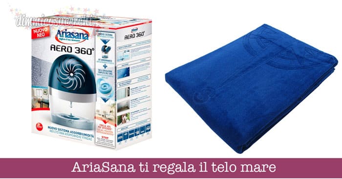 AriaSana ti regala il telo mare