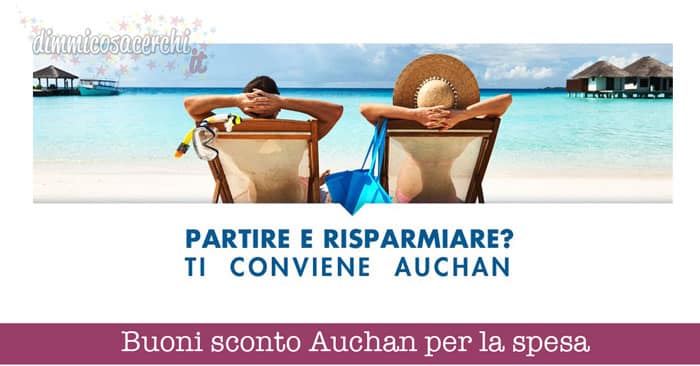 Buoni sconto Auchan