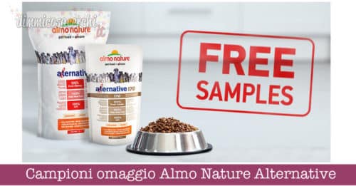 Campioni omaggio Almo Nature Alternative