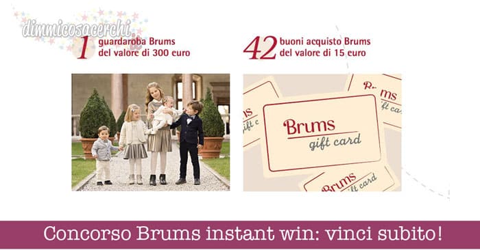 Concorso Brums instant win