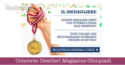 Concorso Desideri Magazine Olimpiadi