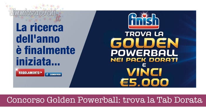 Concorso Golden Powerball