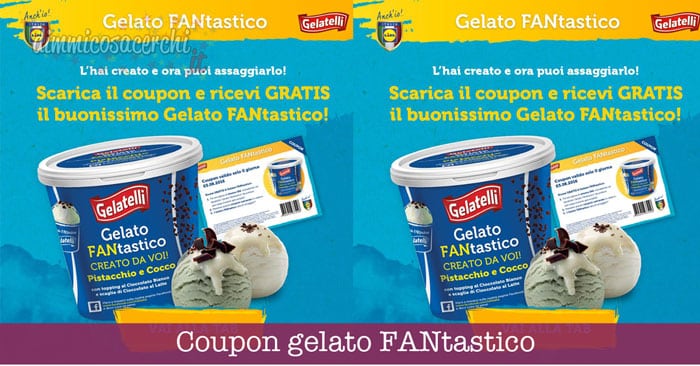 Coupon gelato FANtastico