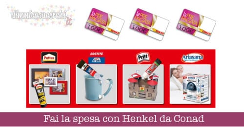 Fai la spesa con Henkel da Conad