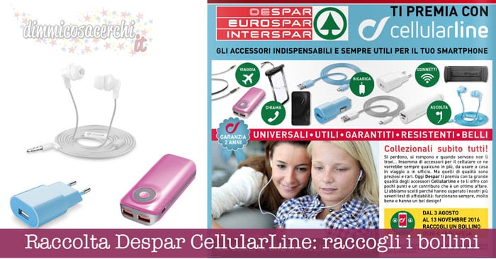 Raccolta Despar CellularLine