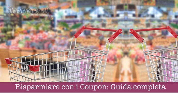 Risparmiare con i coupon