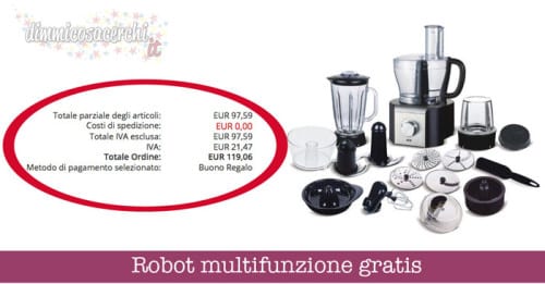 Robot multifunzione gratis