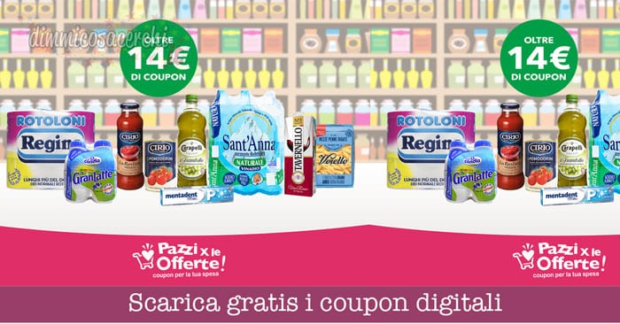 Scarica gratis i coupon digitali