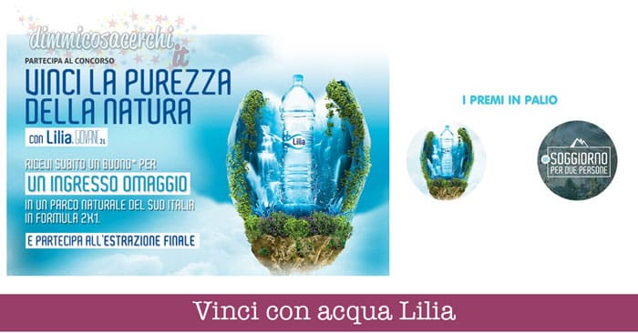 Vinci con acqua Lilia