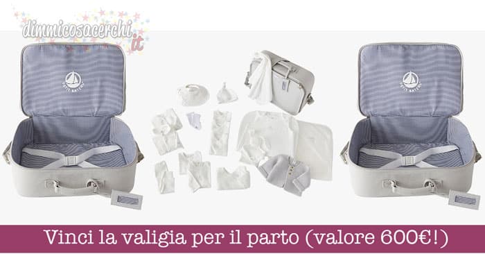 Vinci la valigia per il parto (valore 700€!)