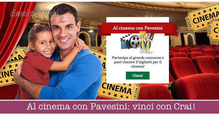 Al cinema con Pavesini