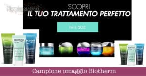 Campione omaggio Biotherm
