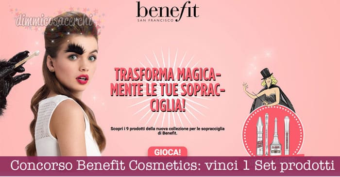 Concorso Benefit Cosmetics