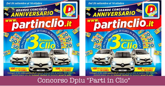 Concorso Dpiu "Parti in Clio"